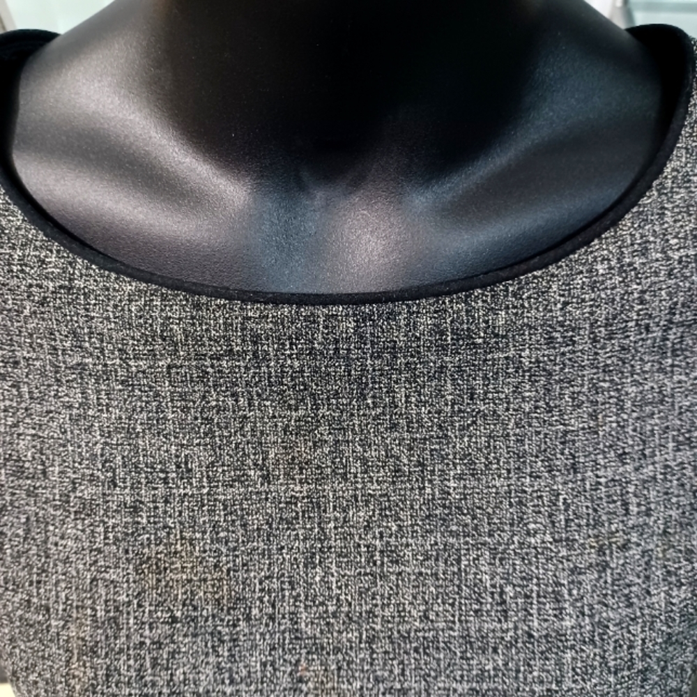 Vintage I.N. Studio San Fransico, Tailored Black/White Shift Dress, Size: 10 - Picture 5 of 14